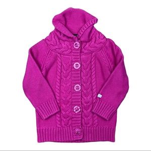 Calvin Klein Pink cable knit sweater